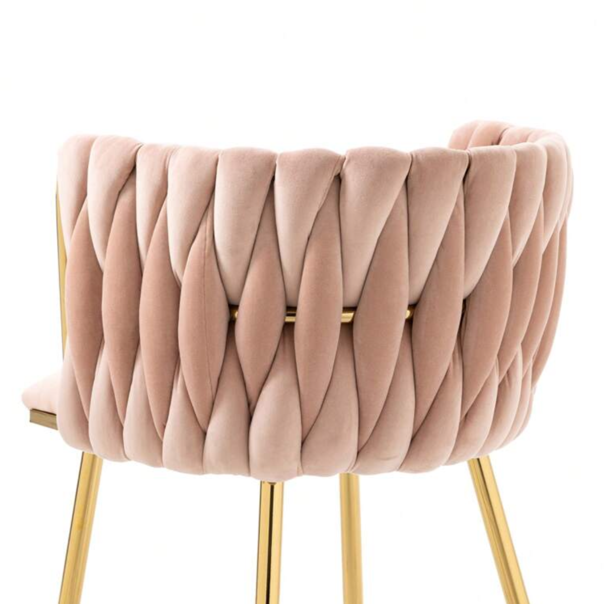 pink velvet dining chair luxury